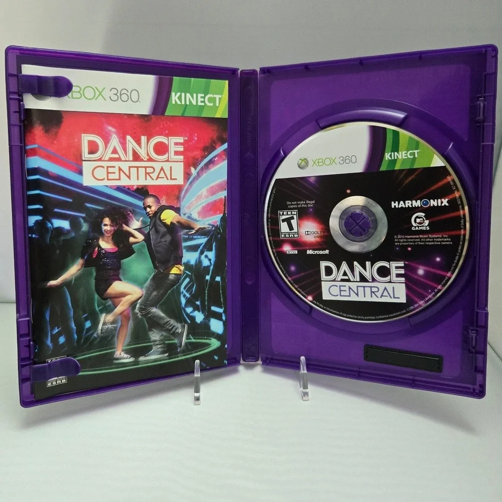 Dance Central 1, 2, & 3 Bundle Xbox‎ 360 Kinect - Complete CIB 3 Games Tested